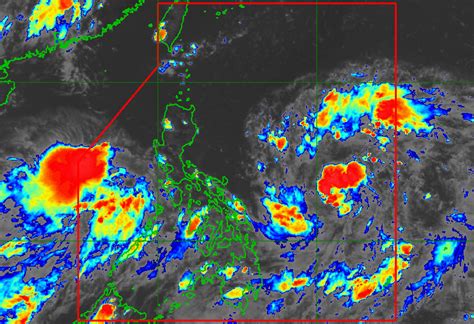 Another low pressure area forms while first LPA moves away.
